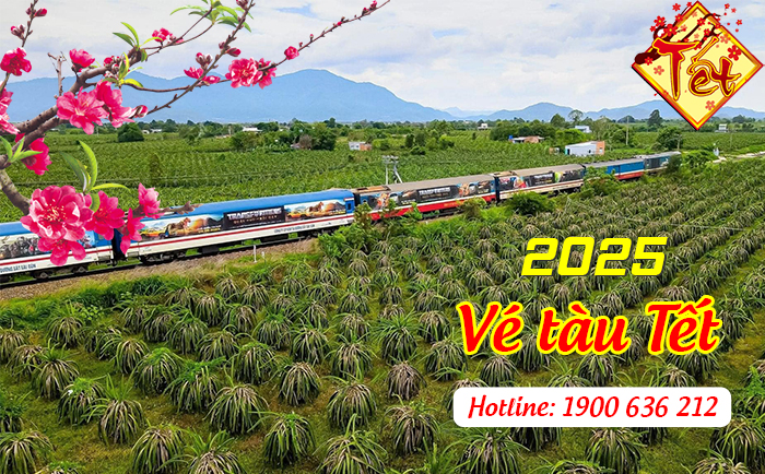 Vé tàu Tết 2025