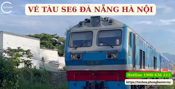 Vé tàu SE6 Đà Nẵng Hà Nội
