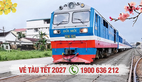 Vé tàu tết Dĩ An Đức Phổ 2027 Vé tàu tết Dĩ An Đức Phổ 2027