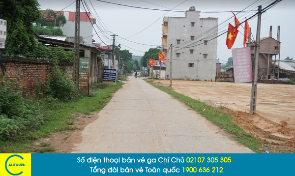Vé tàu Chí Chủ Việt Trì