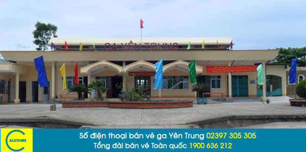 Vé tàu Yên Trung Hương Phố